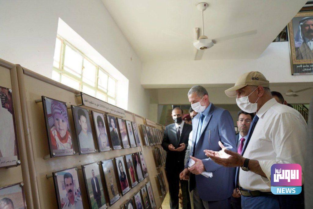 الكاظمي يزور قرية كوجو الايزيدية بقضاء سنجار 10 IMG 20210816 WA0024