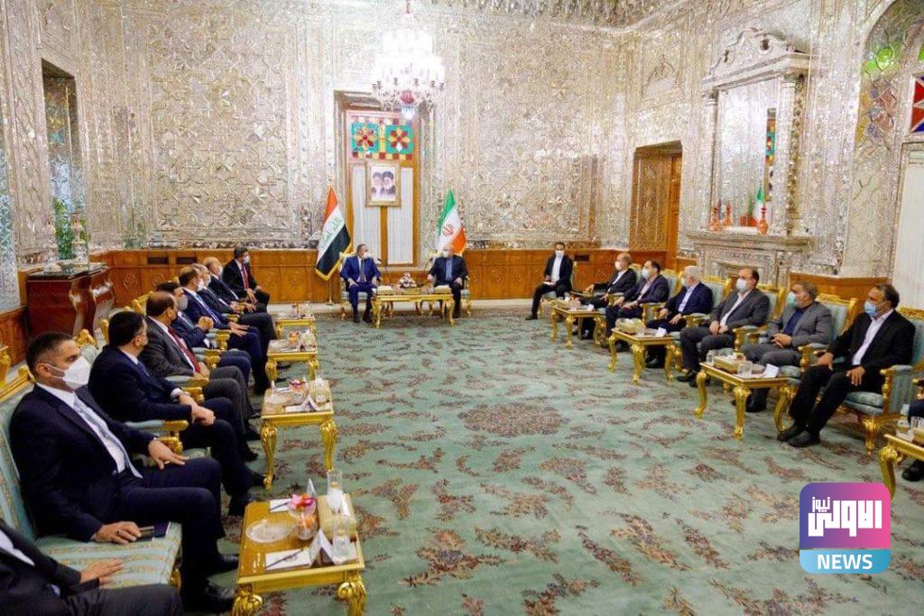 الكاظمي يلتقي رئيس مجلس الشورى الإيراني (صور) 19 FB IMG 1631462641780