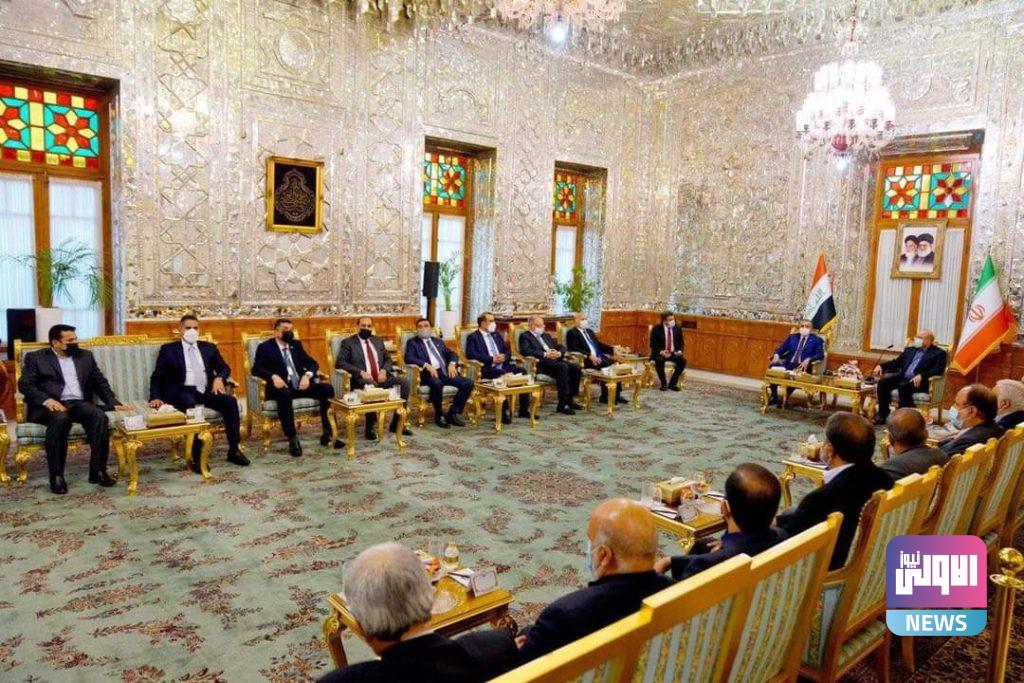 الكاظمي يلتقي رئيس مجلس الشورى الإيراني (صور) 20 FB IMG 1631462644108