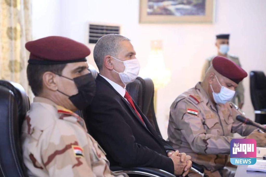 وزير الداخلية يناقش الاستعدادات الجارية لاستقبال المعزين في ذكرى الزيارة الاربعينية 8 FB IMG 1631555287316