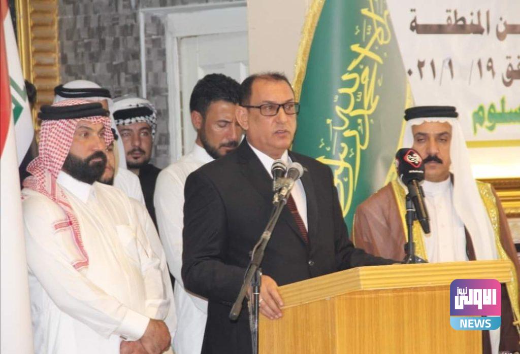 عمليات بغداد تعقد مؤتمر عشائري لحصر السلاح بيد الدولة (صور) 26 FB IMG 1632066289932