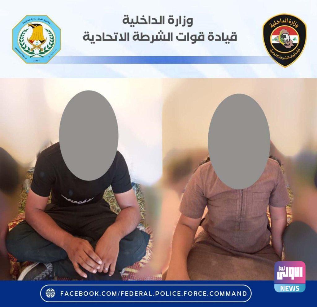 اعتقال متهم بتوزيع منشورات ذات افكار متطرفة واثنين اخرين بتهمة السرقة 7 IMG 20210926 WA0001