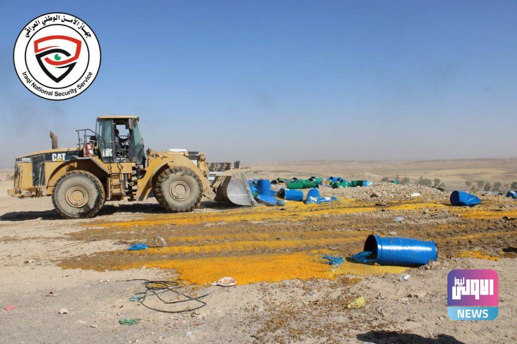 كركوك .. ضبطُ 27 طناً من المواد الاولية الفاسدة التي تدخل في صناعة العصائر 7 IMG 20210928 WA0030