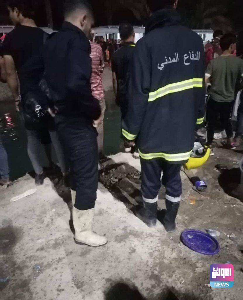 الدفاع المدني تنقذ عدد من الزائرين بعد سقوط حافلتهم في نهر الحسينية (صور) 11 IMG ٢٠٢١٠٩٢٨ ٢٣٠٦٠١