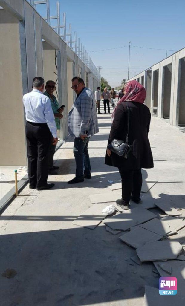 العمل تتابع أعمال إنجاز المجمَّع التسويقي في بغداد 6 Screenshot ٢٠٢١٠٩٢١ ١١٤٢٥٩