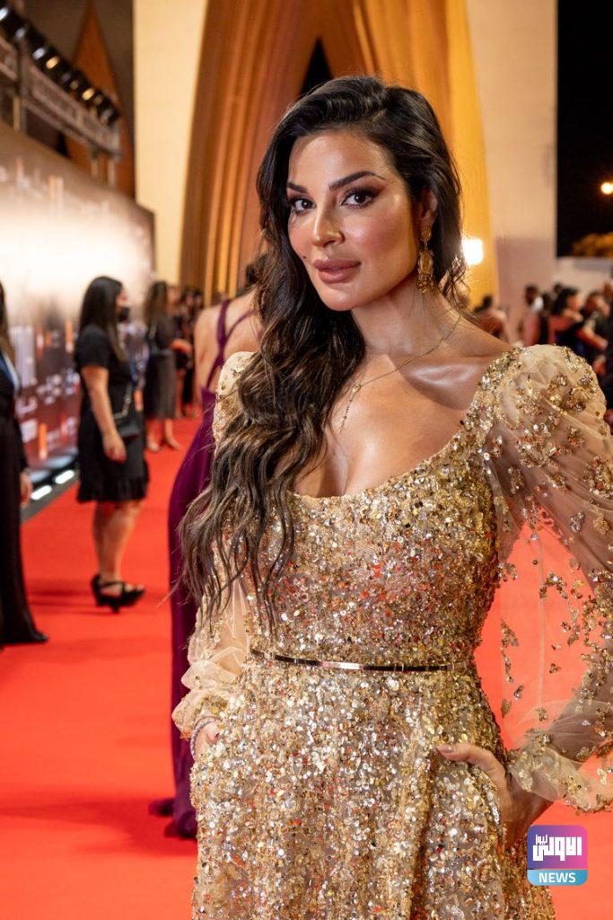 صور فساتين مهرجان الجونة 2021.. تصميمات جريئة وإطلالات مثيرة 104 187 184413 nadien naseeb 2