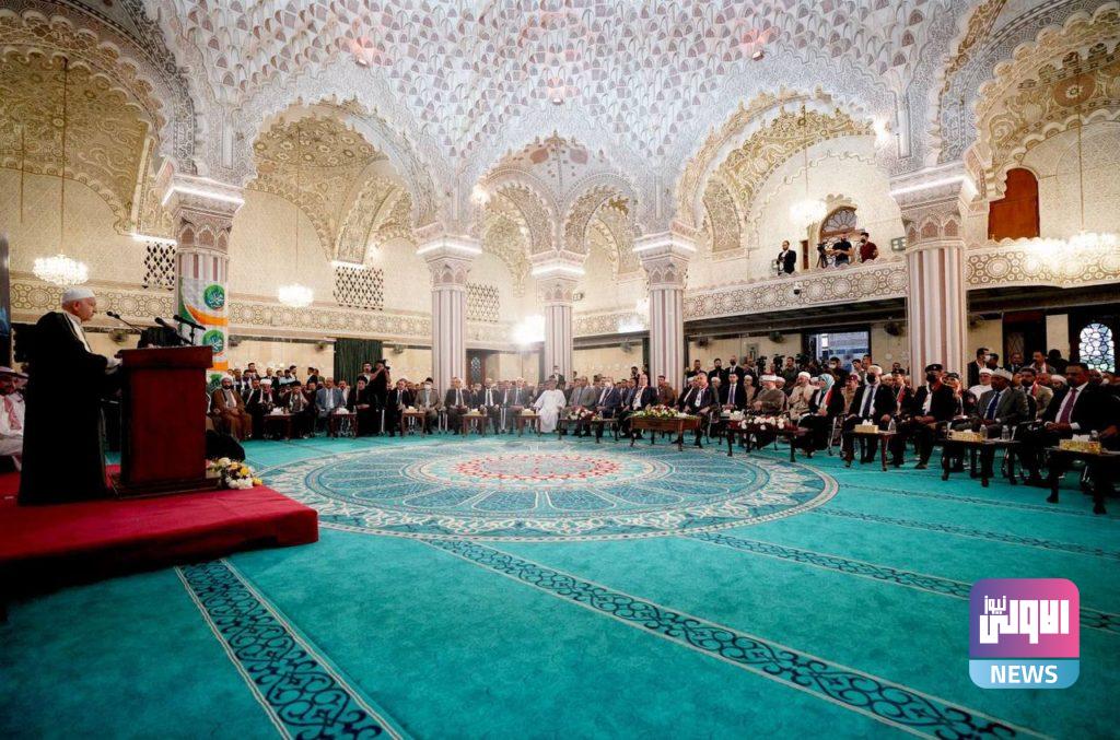 الكاظمي في جامع أبو حنيفة النعمان للاحتفال بالمولد النبوي 14 77866873 FD03 4B10 8B00 17CFB8618DD7