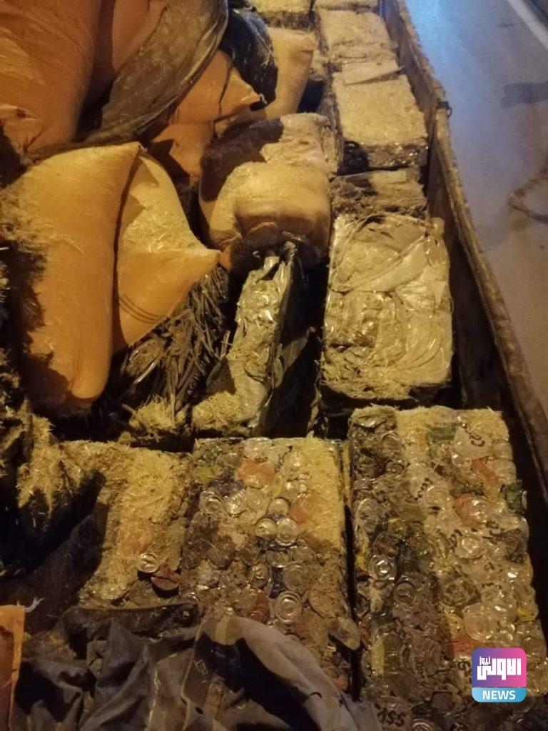 احباط عملية تهريب ٤٠ طن من سبائك النحاس في الرمادي بالانبار 4 FB IMG 1634502347933