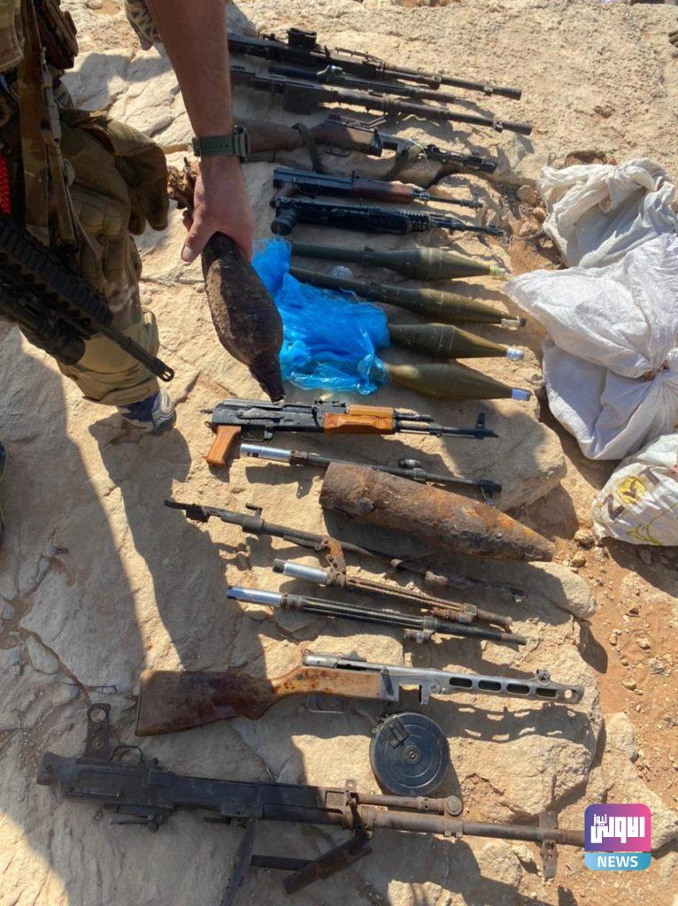 ضبط أسلحة ومتفجرات لداعش في صحراء الأنبار 15 IMG 20211020 WA0003